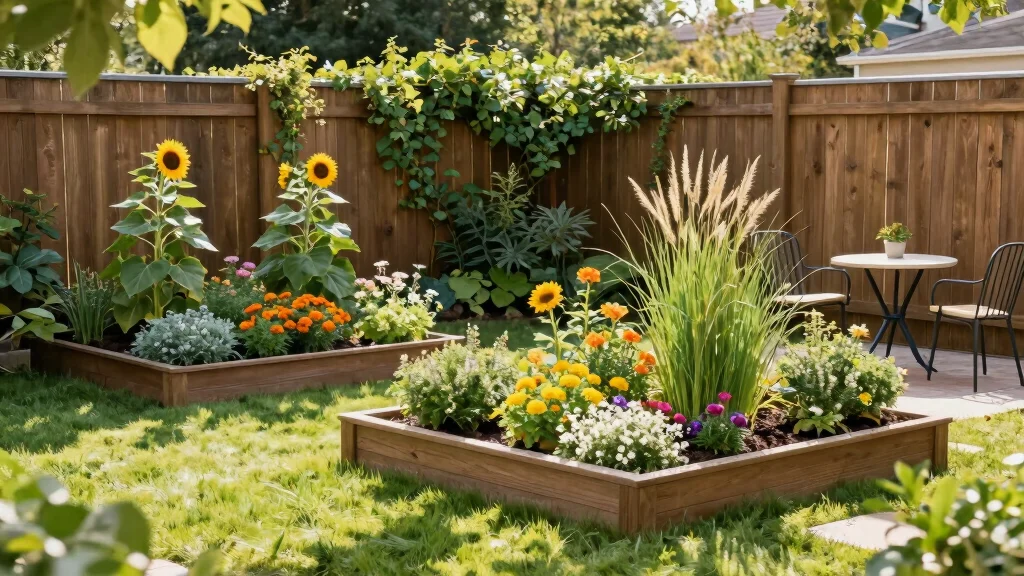 16 Raised Beds for Homeowners Wanting Fence-Line Privacy
