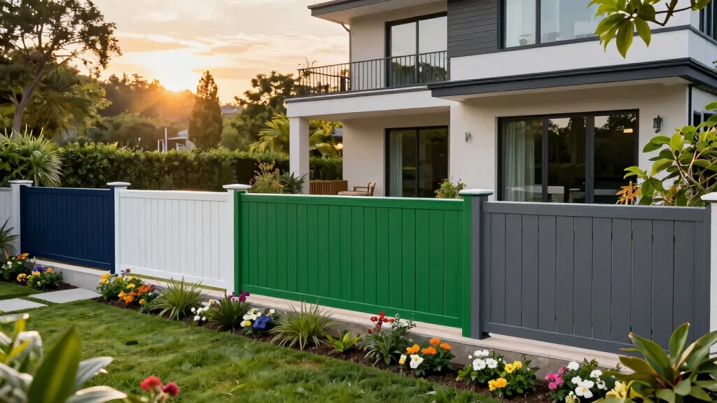 17 Fence Colors That Match Premium Home Exteriors for Upscale Owners