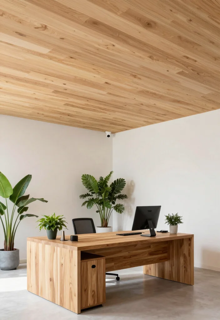 17 Sound-Proof False Ceilings for Home Office Warriors - 11. Eco-Friendly Ceiling Solutions 1