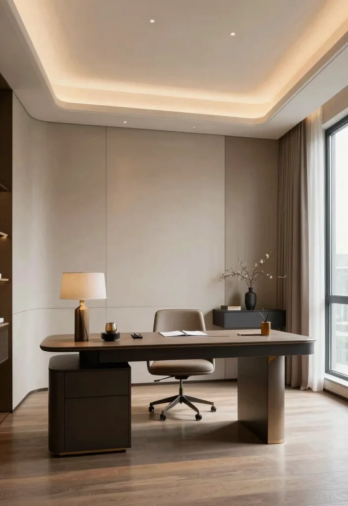 17 Sound-Proof False Ceilings for Home Office Warriors - 16. Elegant Cove Lighting 1