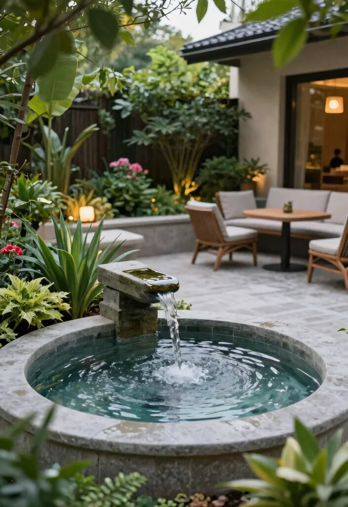 18 Deck Ideas to Transform Your Bare Outdoor Space - 16. Water Features 1