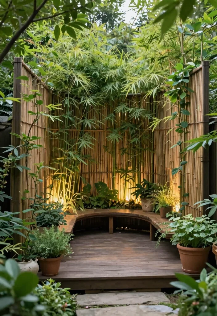 18 Deck Ideas to Transform Your Bare Outdoor Space - 7. Natural Screens 1