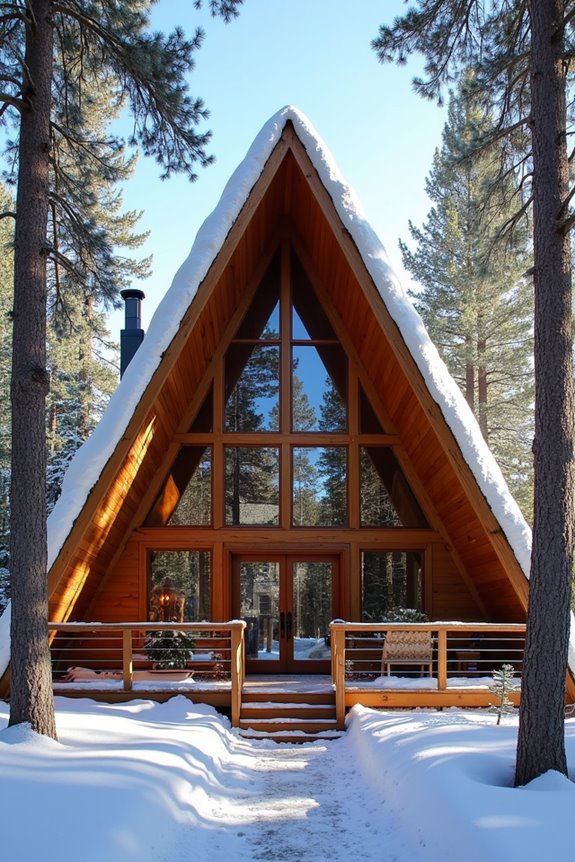 a frame insulation with high performance windows