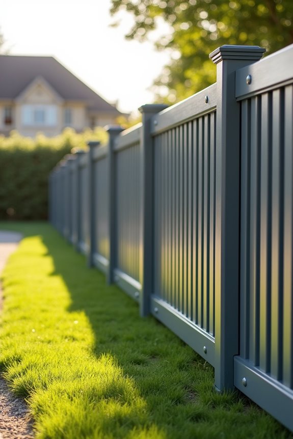 aluminum fence cost ranges