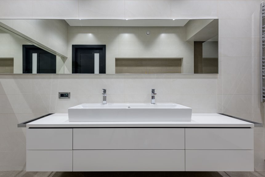 bathroom vanity size measurements guide
