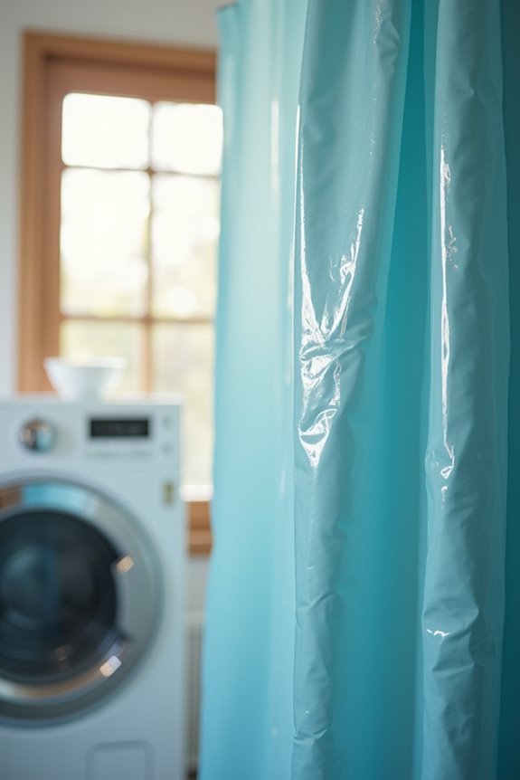 dryers damage shower curtains and linings