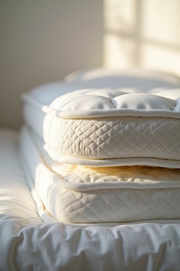 extra padding increases mattress weight
