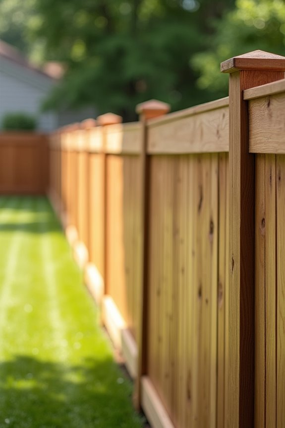 fence material costs per foot ranges