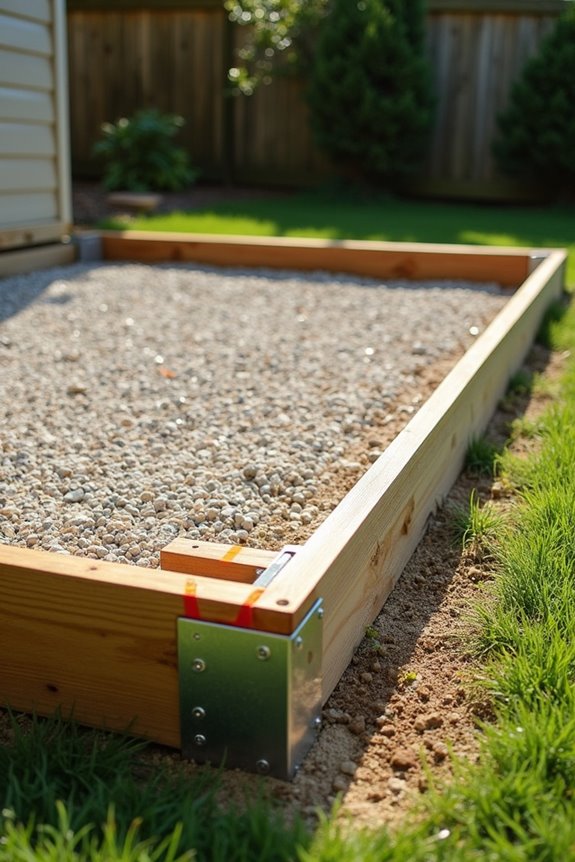 foundation options blocks timber plastic gravel