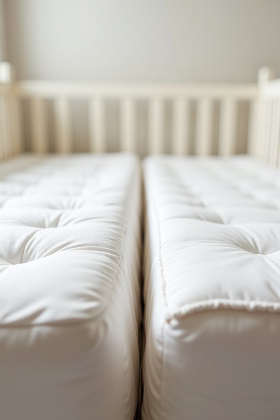 full size vs mini crib dimensions