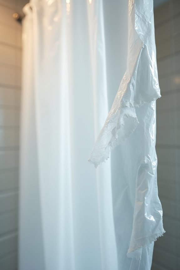 heat warps plastic liners when dried