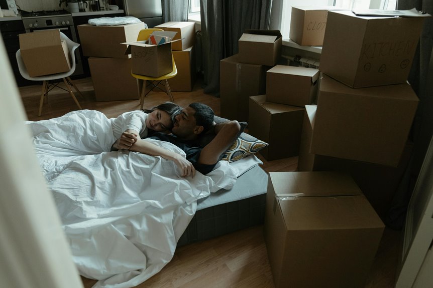how to place foam mattress on box springs