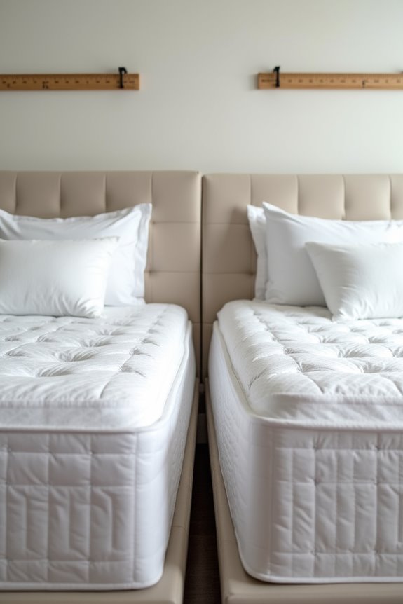 king vs california king sleep dimensions