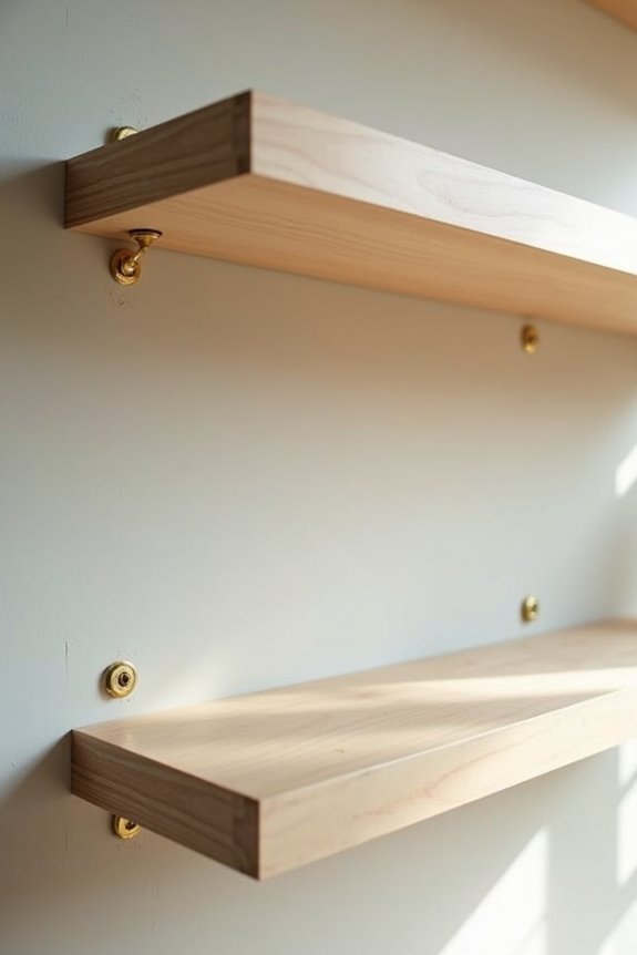 locate studs secure brackets
