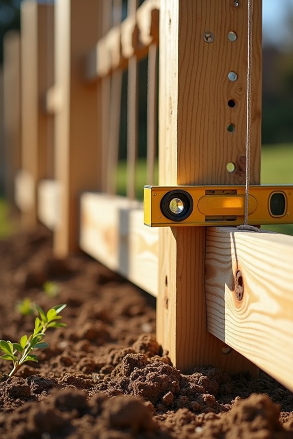 magnetic levels ensure plumb consistently