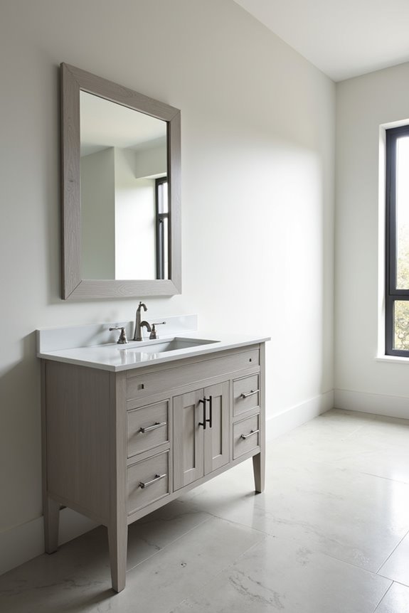 measure wall floor plumbing positions