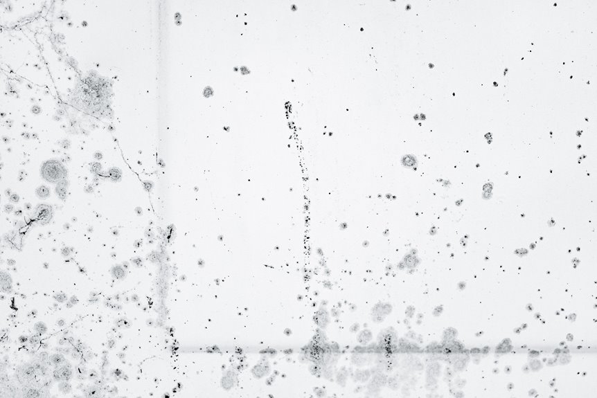 mold on couch visibility and appearance