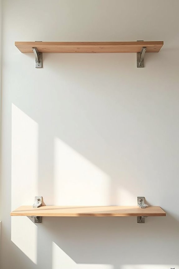 optimal bracket spacing prevents sagging