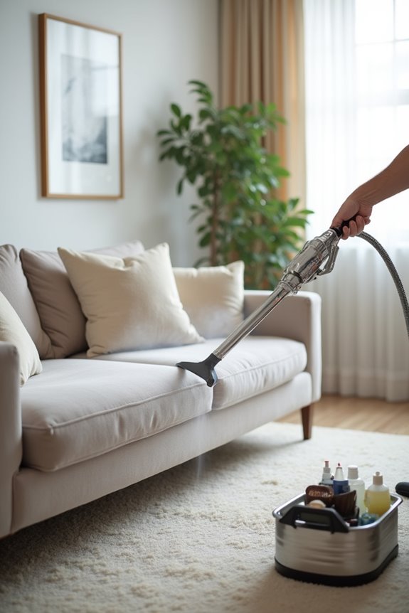professional upholstery cleaning best practices