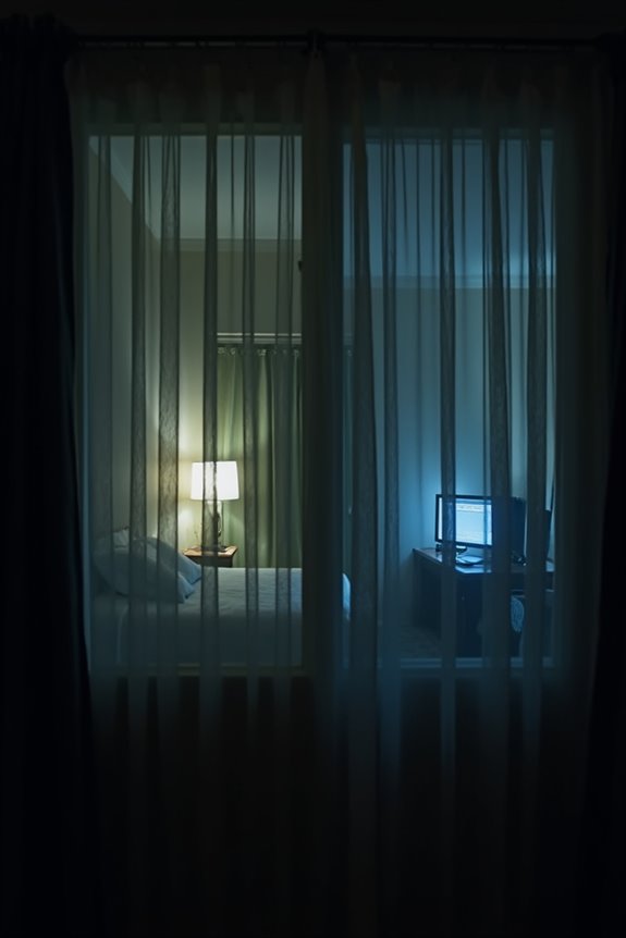 room by room privacy considerations with sheer curtains