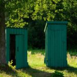 shed base on grass steps