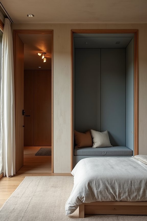 split bedroom layouts create sound separation