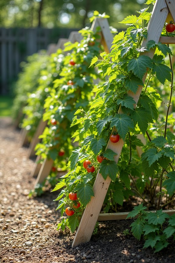 store bought durable freestanding trellises