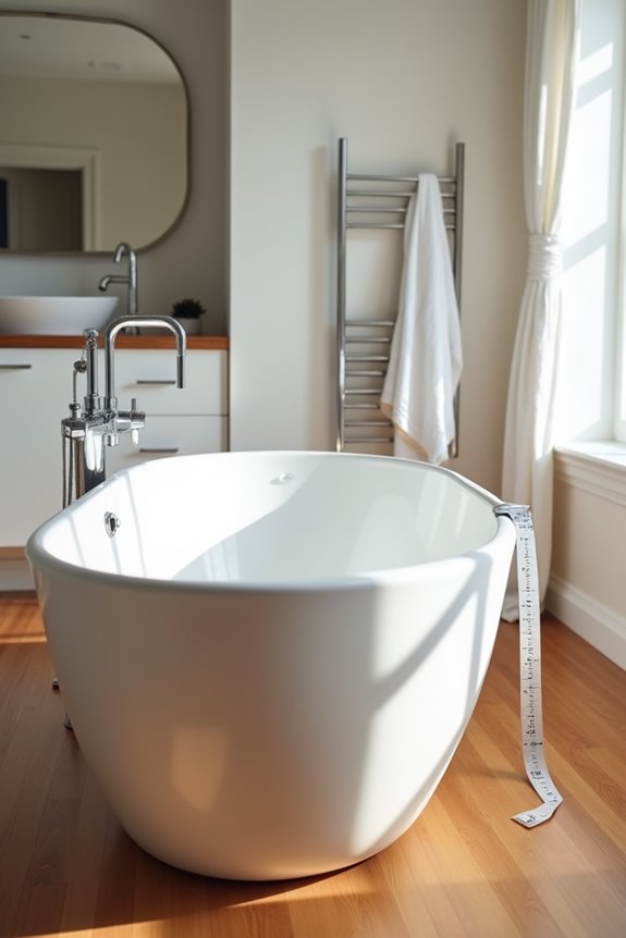 tub height and length fit for you