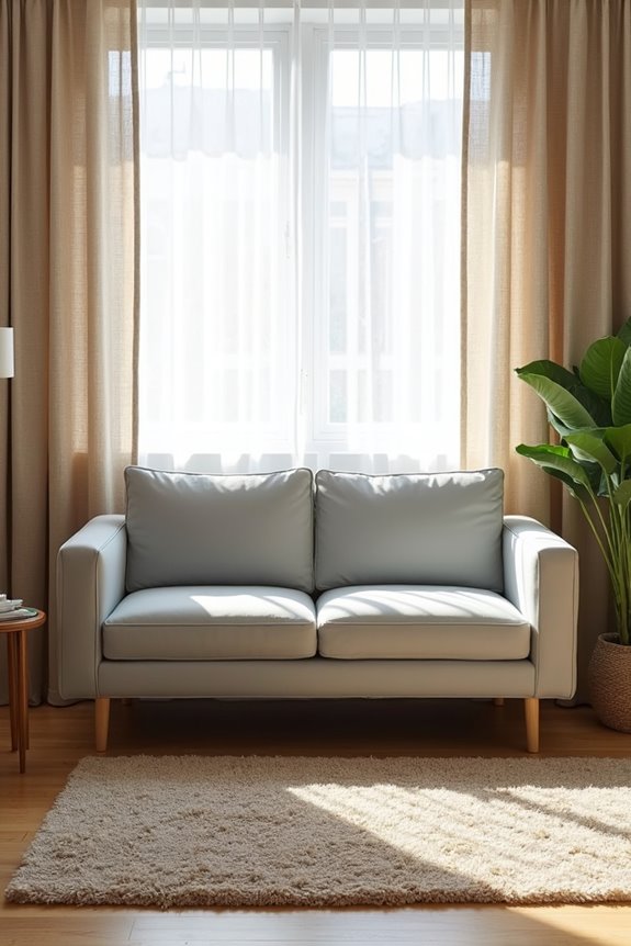 two seater loveseat dimensions described
